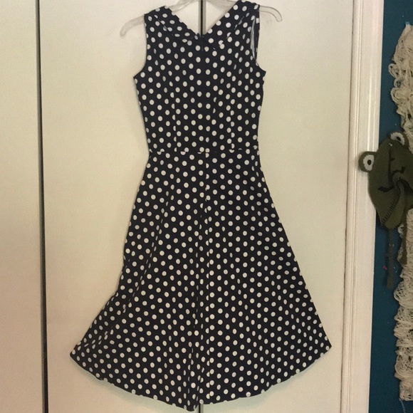 Polka Dot A-Line Dress - NEVER WORN - Picture 7 of 8